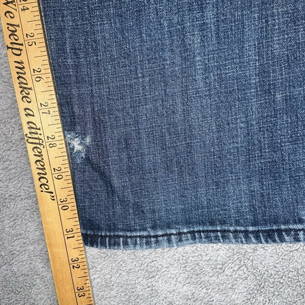 Lucky Brand Denim Jeans 121 Heritage Slim Mens Size 34 x 34 Med. Wash Button Fly - Picture 7 of 8